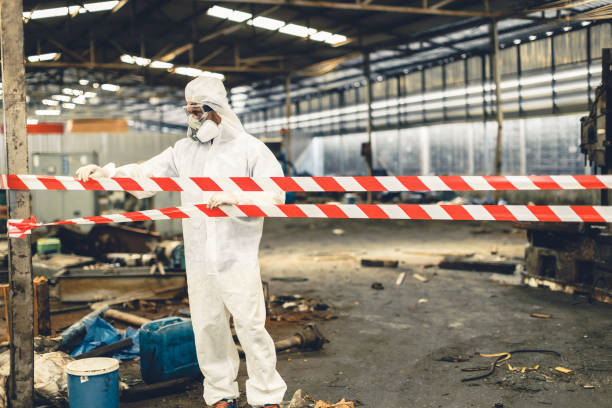 Professional Unattended Death Cleanup technician working in Woodstown, NJ